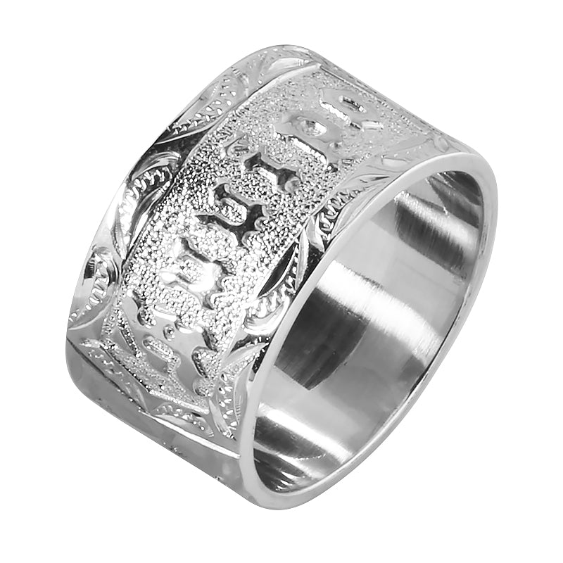 Custom made sterling silver on sale rings