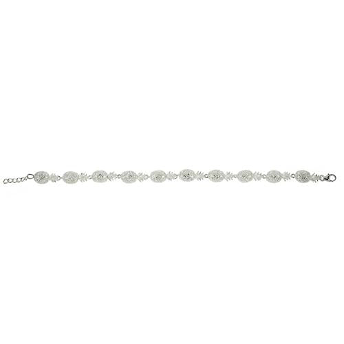 Sterling Silver Pineapple Bracelet