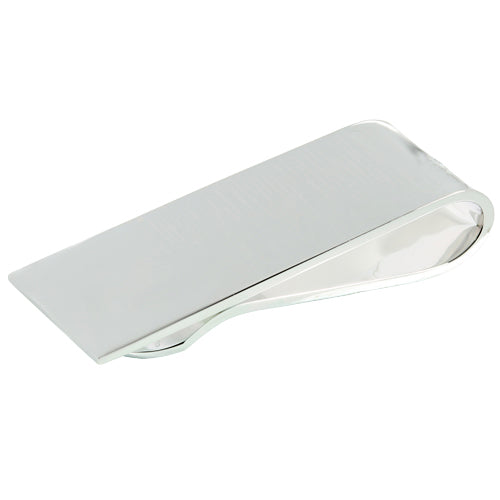 Sterling Silver 18mm Money Clip Scroll Engraving