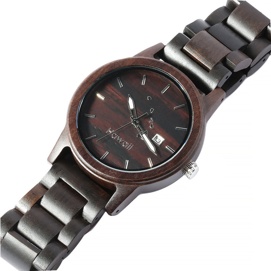 Handcrafted Wooden Watch Classic Black