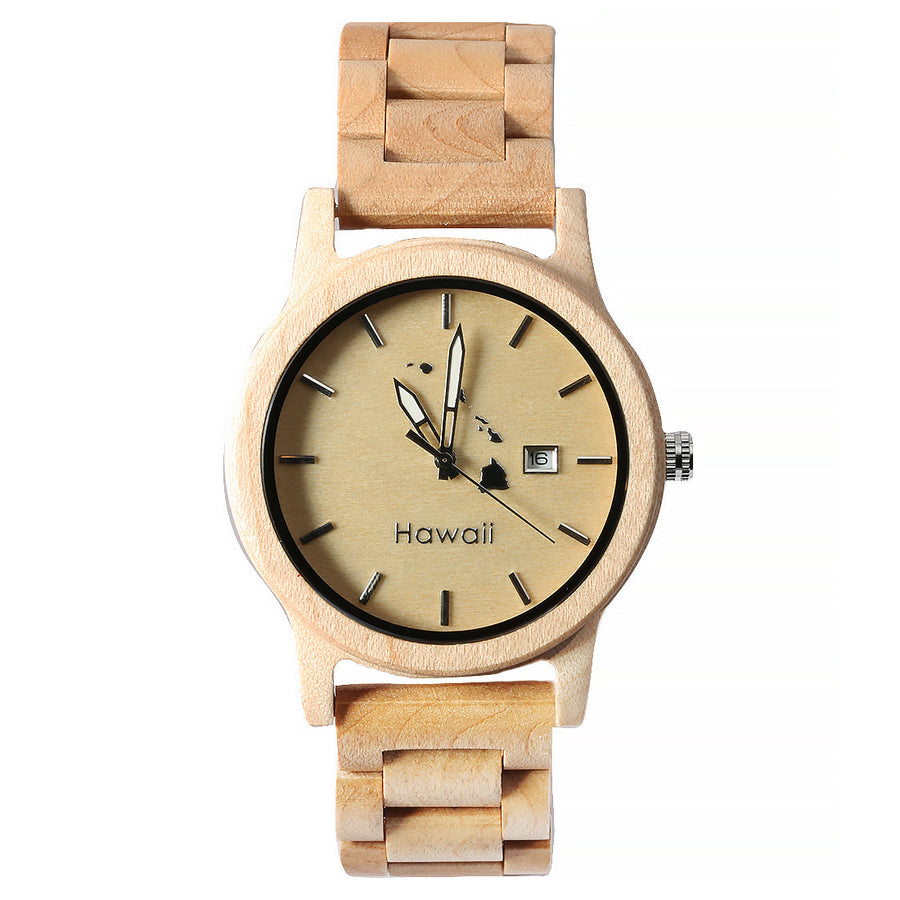 Handcrafted Wooden Watch Classic Maple