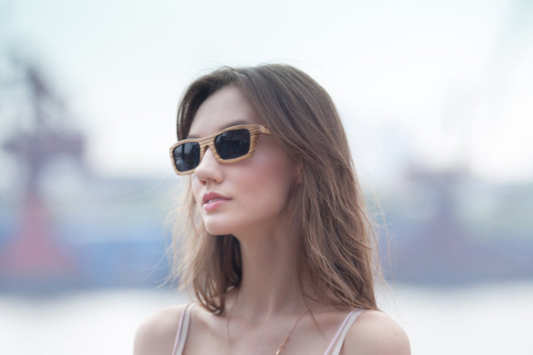 Zebrawood Sunglasses UV 400 Protection Lens